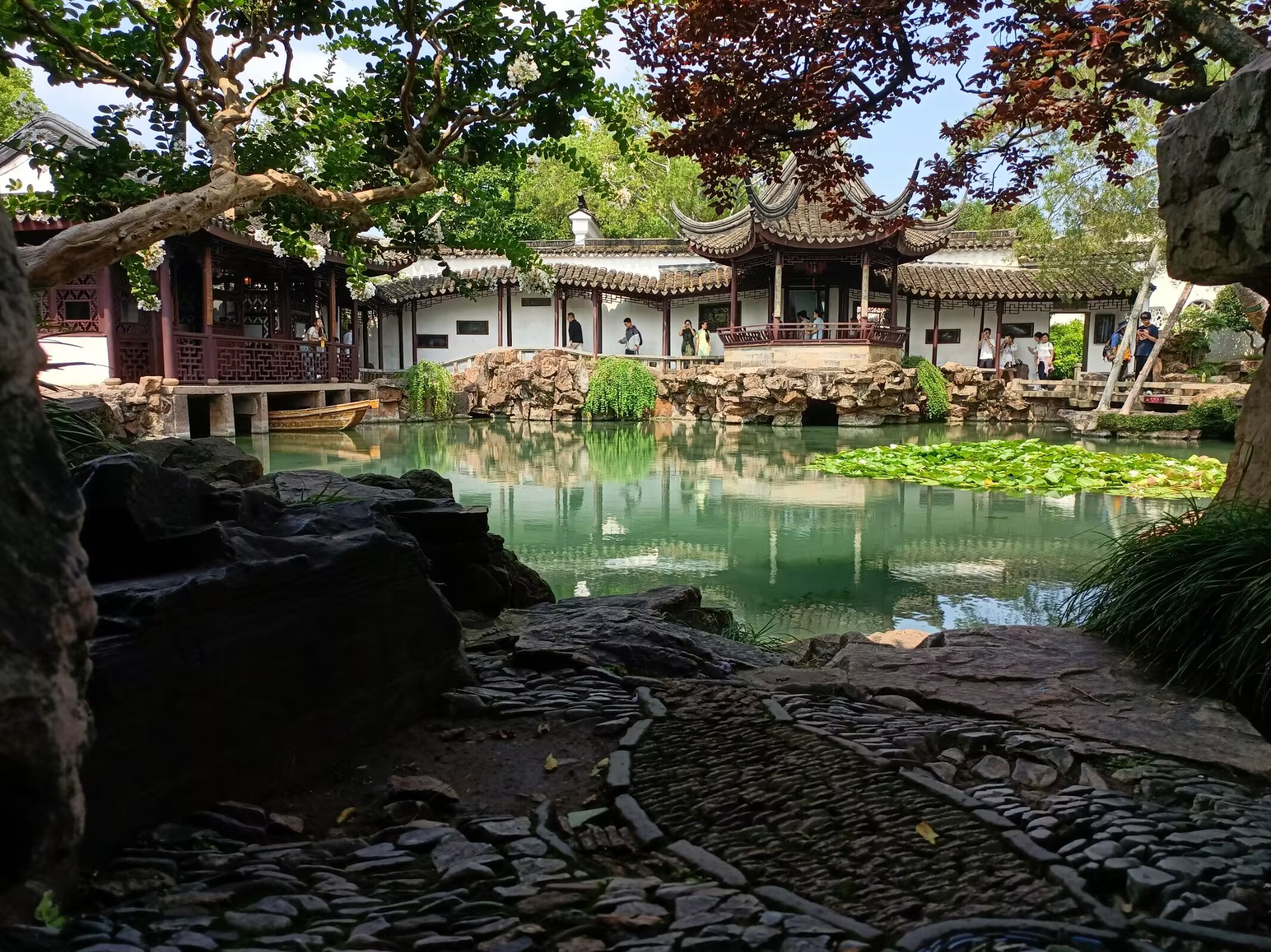 苏州园林的全景
